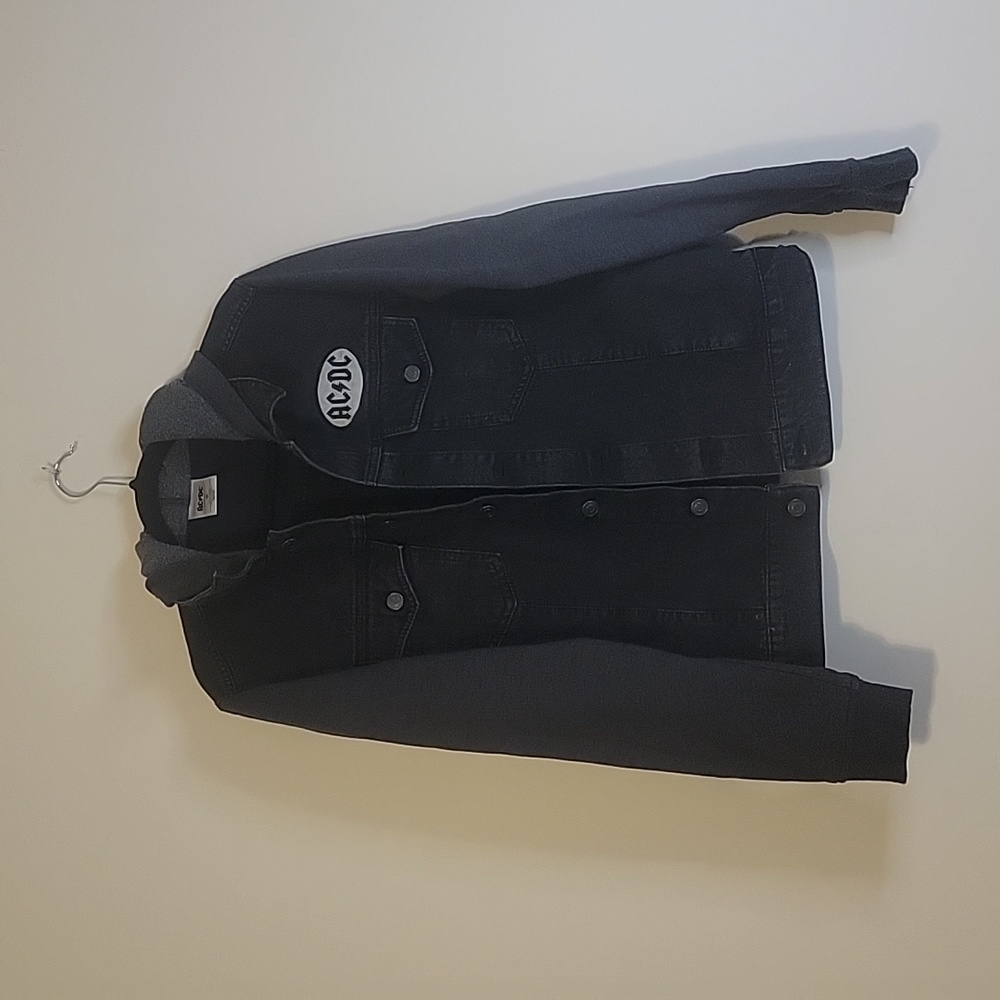 AC/DC Denim Hood Jacket